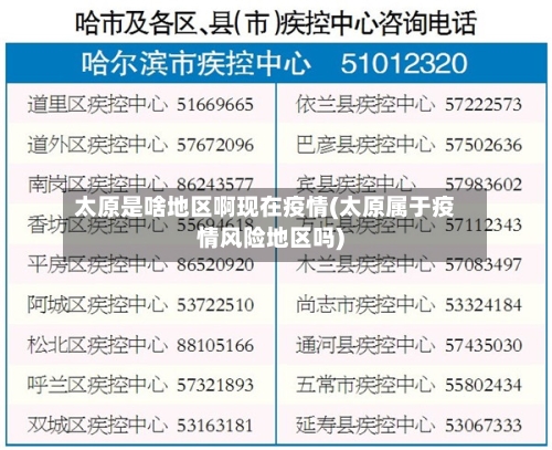 太原是啥地区啊现在疫情(太原属于疫情风险地区吗)