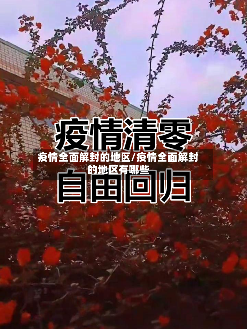 疫情全面解封的地区/疫情全面解封的地区有哪些-第2张图片