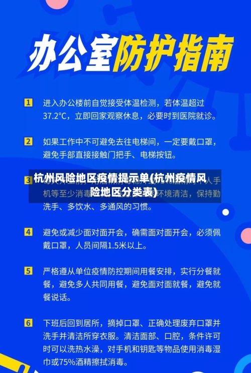 杭州风险地区疫情提示单(杭州疫情风险地区分类表)-第2张图片