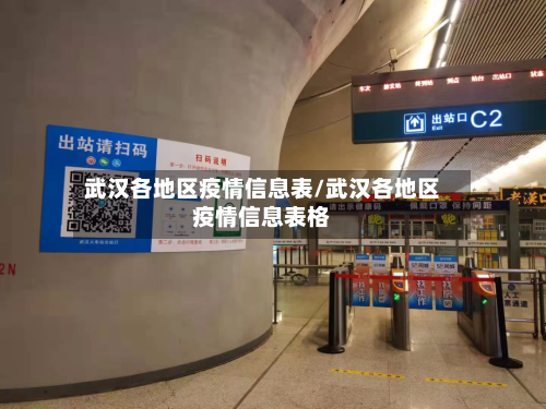 武汉各地区疫情信息表/武汉各地区疫情信息表格-第3张图片
