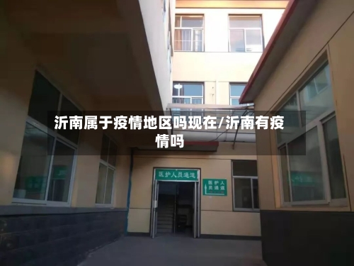 沂南属于疫情地区吗现在/沂南有疫情吗-第3张图片