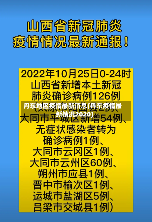 丹东地区疫情最新消息(丹东疫情最新情况2020)-第3张图片