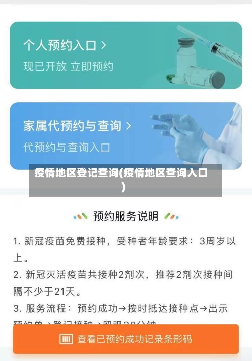 疫情地区登记查询(疫情地区查询入口)-第3张图片
